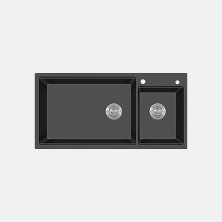 ซิงค์ล้างจาน 2 หลุม, ซิงค์แกรนิต, ซิงค์ล้างจานสีดำ, ซิงค์ล้างจานสวยๆ