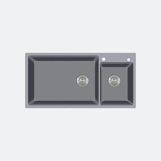 ซิงค์ล้างจาน 2 หลุม, ซิงค์แกรนิต, ซิงค์ล้างจานสีดำ, ซิงค์ล้างจานสวยๆ