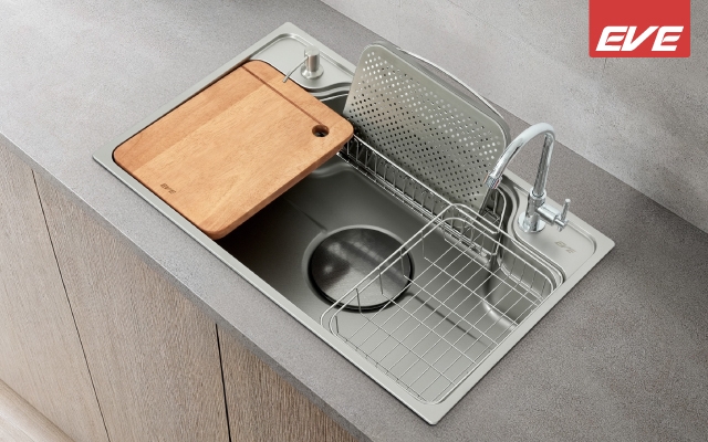 EVE พร้อมให้ครัวของคุณสวยครบ ด้วยซิงค์ JUMBO PLUS