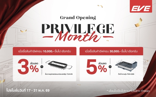 Grand Opening Privilege Month