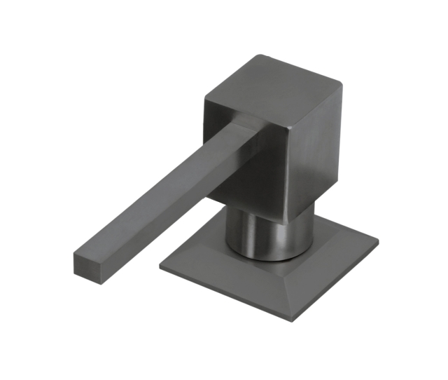 ที่กดสบู่รูปทรงสี่เหลี่ยม SQUARE SOAP DISPENSER PVD BLACK | EVE ออนไลน์