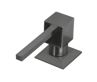 ที่กดสบู่รูปทรงสี่เหลี่ยม SQUARE SOAP DISPENSER PVD BLACK | EVE ออนไลน์