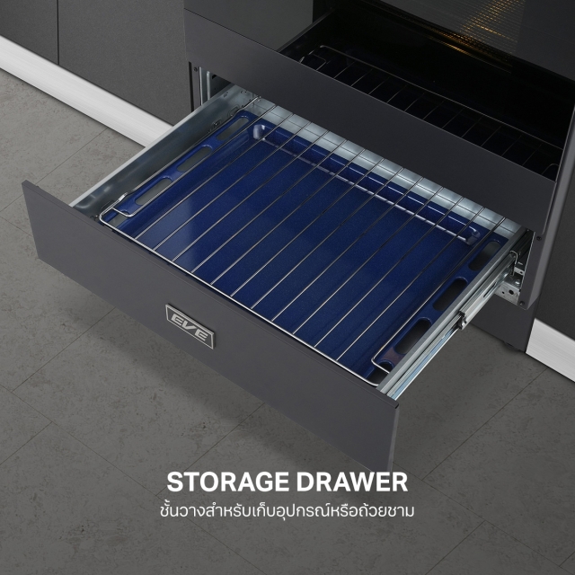 เตาแก๊สตั้งพื้นพร้อมเตาอบ ORLY MATT 60 CM / JASPER MATT 90 CM