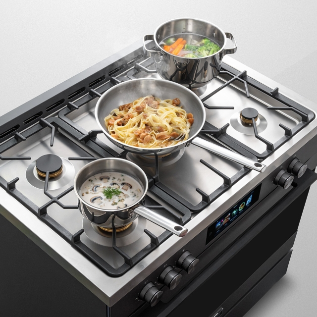 เตาแก๊สตั้งพื้นพร้อมเตาอบ ORLY MATT 60 CM / JASPER MATT 90 CM