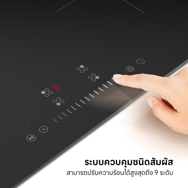 เตาเซรามิค เตาไฟฟ้าเซรามิค 4 หัว แบบฝัง HB60-4CEM/SC