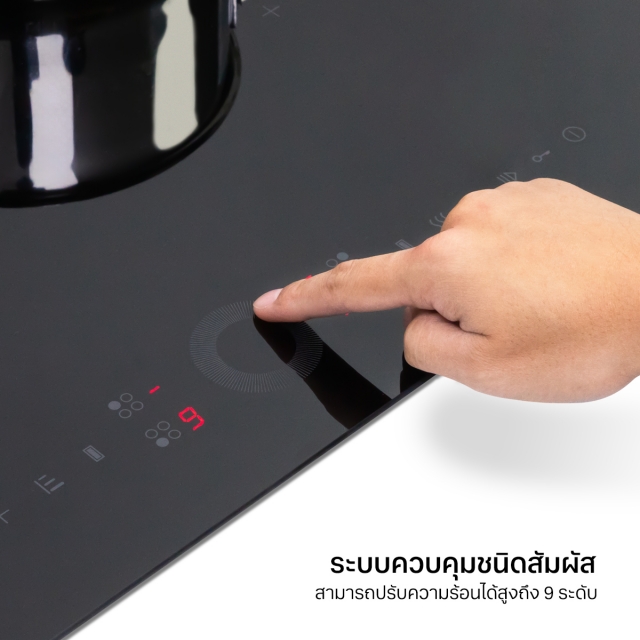 เตาแม่เหล็กไฟฟ้า 4 หัว แบบฝัง (เตา induction) HB60-4INDBRIDGE/TCR | EVE Online