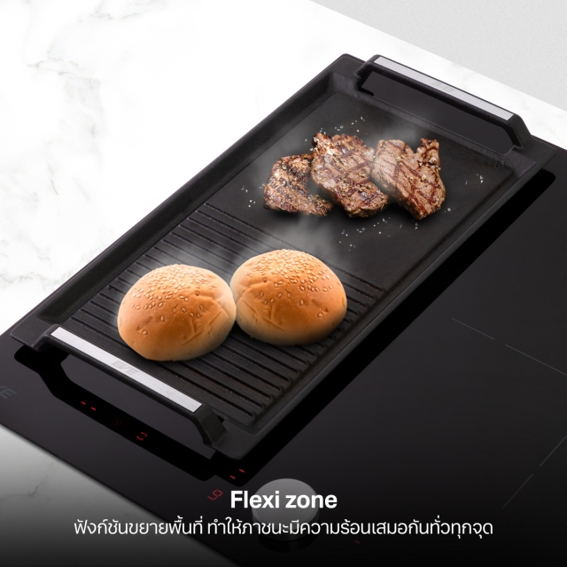 เตาฝังอินดักชั่น 3 หัว (เตา induction) HB60-1FZ1RIND/KTC